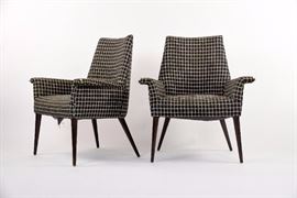Pair Of Paul McCobb 3049 Lounge Chairs