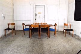 Niels O. Moller Dining Table & 8 Chairs
