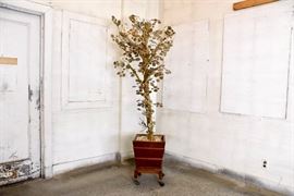 C. Jere Tree Sculpture With Asian Base