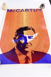 Gene McCarthy Presidential Campaign Poster