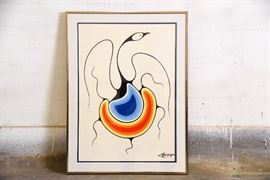 Clemence Wescoupe Serigraph