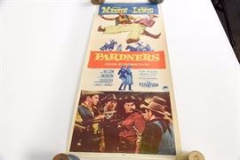 Pardners 1956 Movie Poster