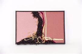 Fiber Art Signed Levitt