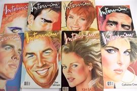 Lot Of 1980s Interview Magazines