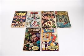 Six 1960s Comic Books