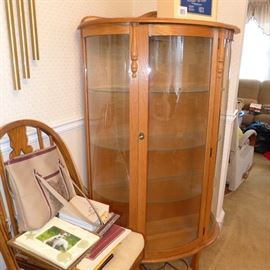 oak China Cabinet
