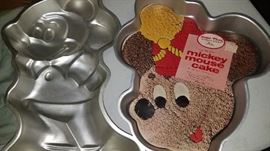 Mickey and Minnie Mouse