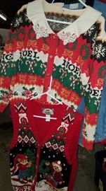 Need a Ugly Christmas sweater? We have 2 dozen!!