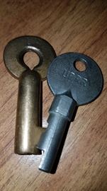 Union Pacific and Missouri Pacific Railroad keys
