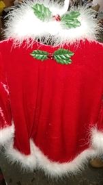 Little girls Christmas clothing