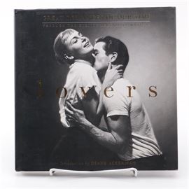1999 First Edition "Lovers" and 2000 "Vanity Fair's Hollywood": An assortment of two hardcover books. The assortment includes a First Edition copy of Lovers: Great Romances of our Time Through the Eyes if Legendary Writers (1999, Little, Brown and Company) and Vanity Fair’s Hollywood (2000, Viking Studios).