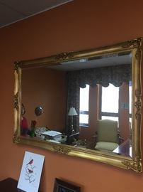 Large designer mirror