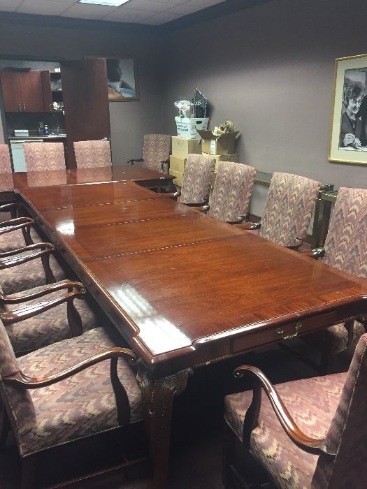 2 beautiful conference tables that can be used as dining tables.