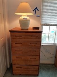 This End Up sturdy wood chest of drawers