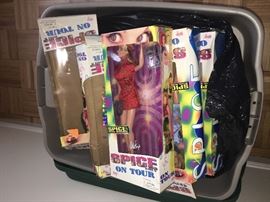 Barbies & Spice girls 