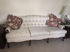 French Provincial sofa