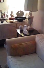 Sofa and accessories