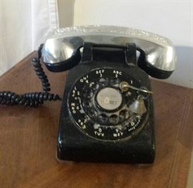 vintage rotary telephone