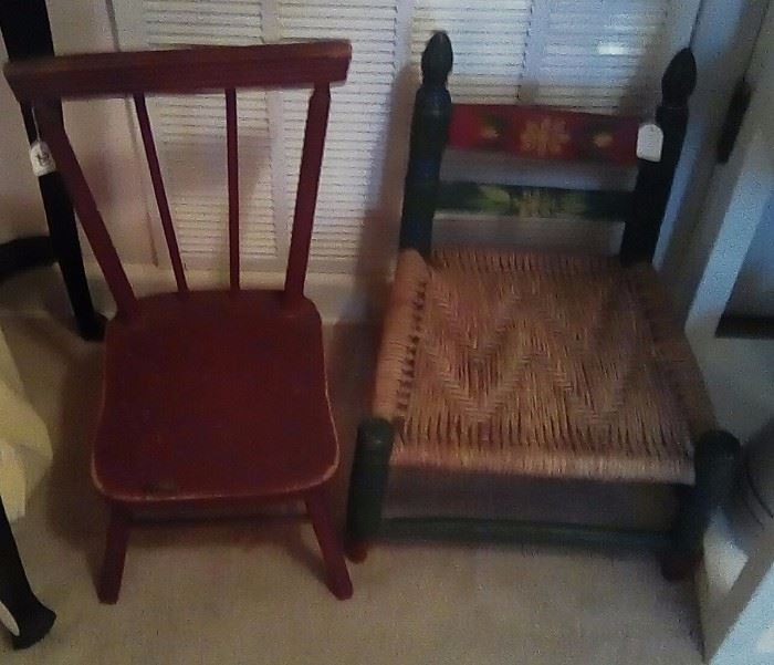 Children's chairs