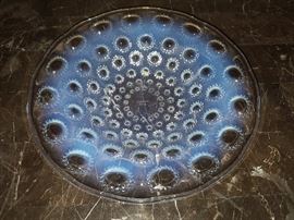 Lalique opalescent Asters bowl