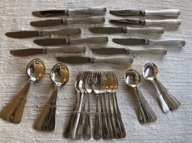 Swedish fine silver flatware