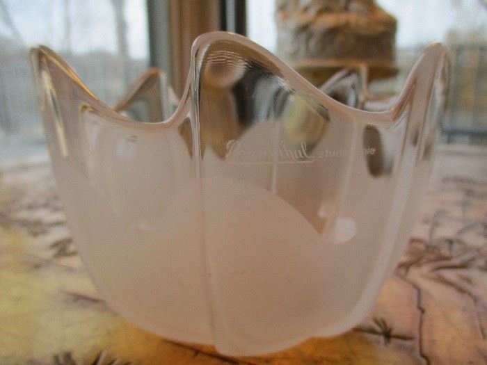 Rosenthal studio-linie art glass bowl