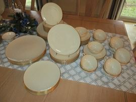 Vintage Lenox Olympia X-303 China set