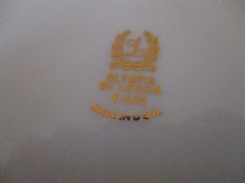Vintage Lenox Olympia X-303 China set