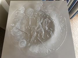 Kosta Boda plate by Goran Warff