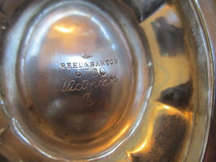 Reed & Barton “Victorian” 6700 tea set