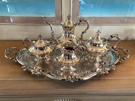 Reed & Barton “Victorian” 6700 tea set