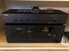 Proton Ai-3000 audio system with Adcom GFS-6 speaker selector
