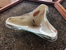 Vintage art glass bowl