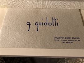 Original art work by G. Guidotti