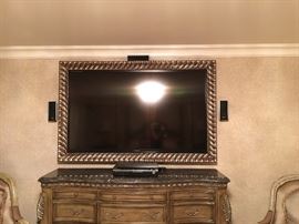 72" TV AND FRAME