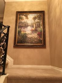 44" x 56" OIL PAINTING 