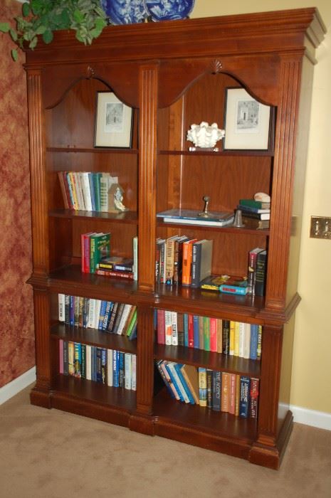 Beautiful large wooden bookcase