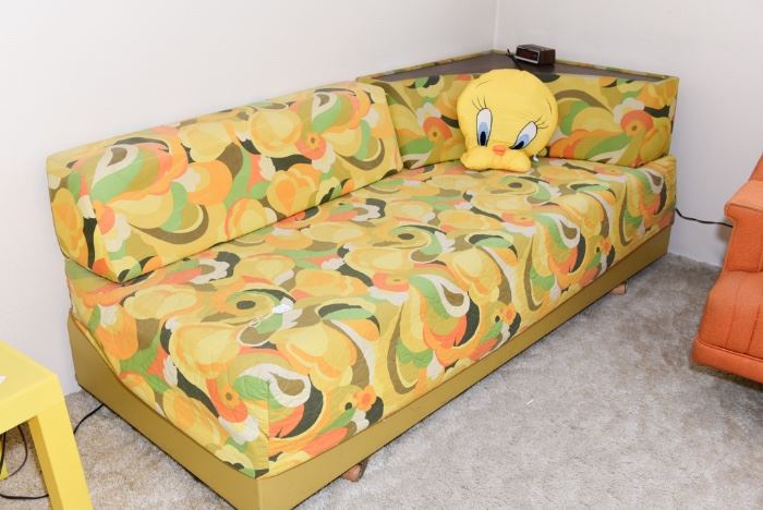 Vintage Foam Couch 