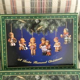 Large set of Hummel Christmas ornaments. All included and individually bubble wrapped.