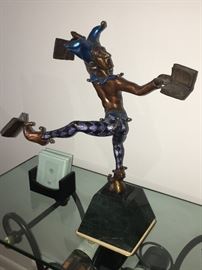 Kimber Fiebiger bronze jester