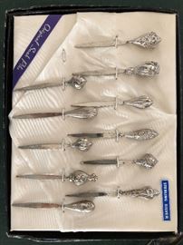Sterling Silver appetizer picks