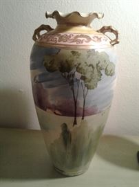 Beautiful "hand-painted Nippon" vase.