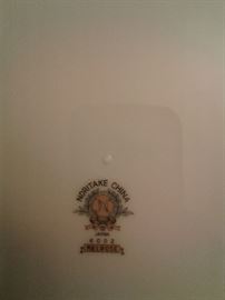 Official Hand-painted "Noritake Melrose" stamp/signature underneath china.