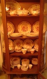 Extremely rare complete set of Taylor Smith & Taylor China set including sugar, creamer, gravy boat, and ALL SERVING PIECES!!!