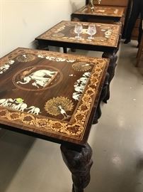 7 elephant tables in stock