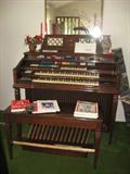 Wurlitzer Cherry wood triple deck organ and bench