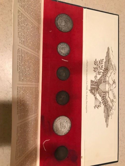 Coin set - "a Fourth of July Memento from Time"