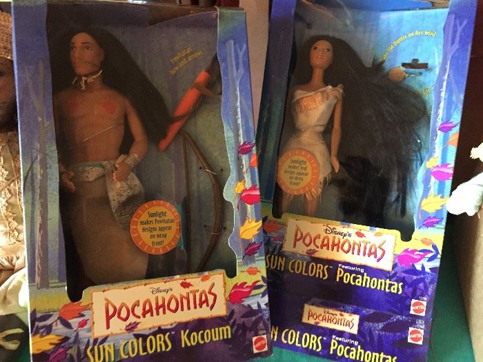 Pocahontas Figures.
