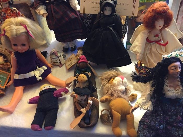 Assorted Dolls.