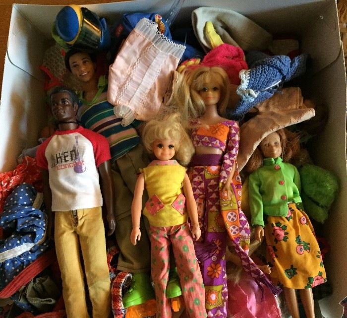 Assorted Dolls.